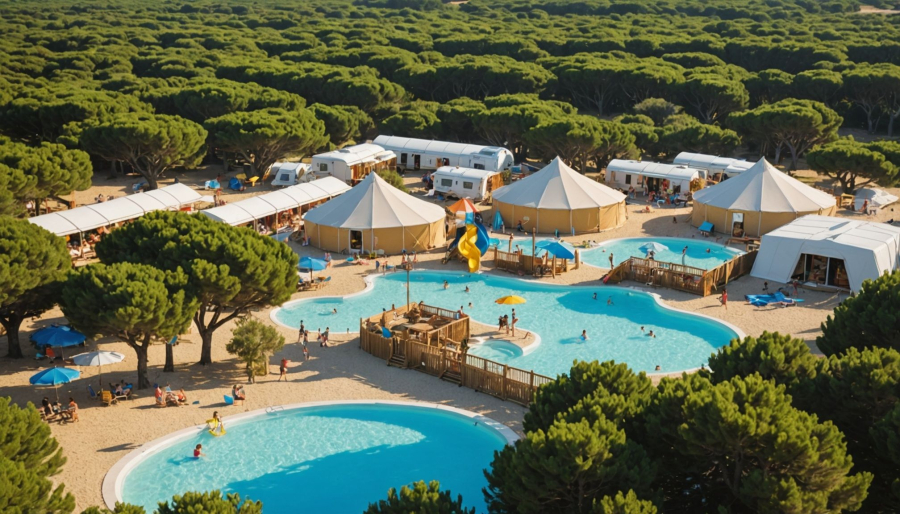 Profiter d'un camping avec parc aquatique sur l'île de ré